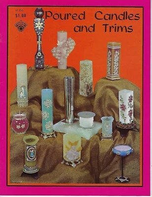 Libro de manualidades de instrucciones para hacer velas vintage vertidas y adornos Foto 1 de 4