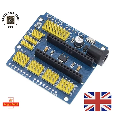 Arduino Nano Uno V3.0 I/O Shield  Expansion Breakout Board Multi Function Sensor - Image 1 of 4