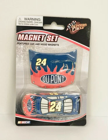 Jeff Gordon Hood and Car Magnet Set Cover