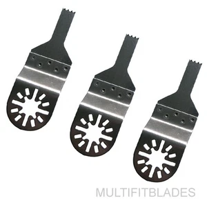 3 lame per seghetto multiutensile oscillanti inox 3/8" - più vecchie Fein Multimaster fit - Foto 1 di 1