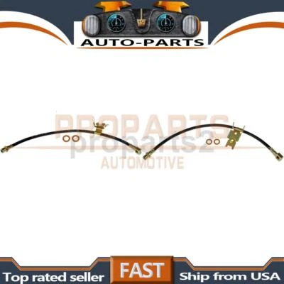 Kit de 2x manguera de freno hidráulico delantera para Dodge Challenger 6,1 L 2008-2010 Foto 1 de 4