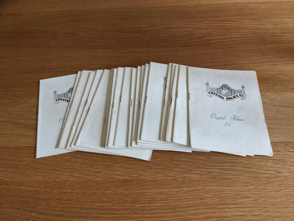 1966-67 Crystal Palace Full set Homes - Image 1 of 1