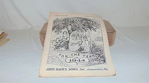 AGRICULTURAL ALMANAC 1944 LANCASTER PA ORIGINAL - Picture 1 of 4