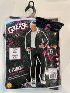 Grease T-Birds Jacket 1950s Adult Costume with Glasses- One Size **NEW** - Picture 1 of 6