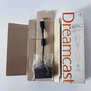 SEGA Dreamcast HKT-9200 MIDI Interface Cable Box Set Unused New Excellent Japan - Picture 1 of 24