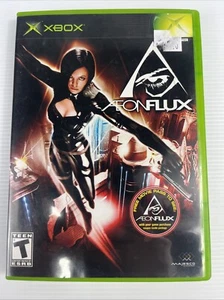 Aeon Flux (Microsoft Xbox, 2005) CIB Complete + Movie Pass Tested Ships Free !! - Picture 1 of 5