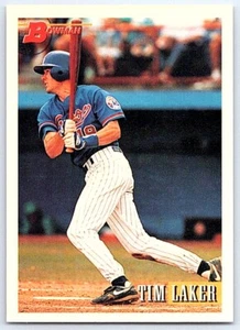1993 Bowman Tim Laker Rookie Montreal Expos #156 - Picture 1 of 2