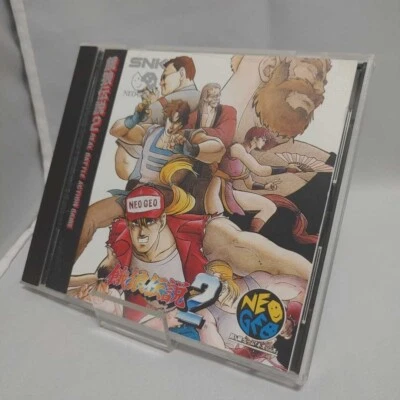 Garou Densetsu 2 (Fatal Fury 2) Neo Geo CD Authentic NeoGeo NGCD US Seller JP - Image 1 of 3