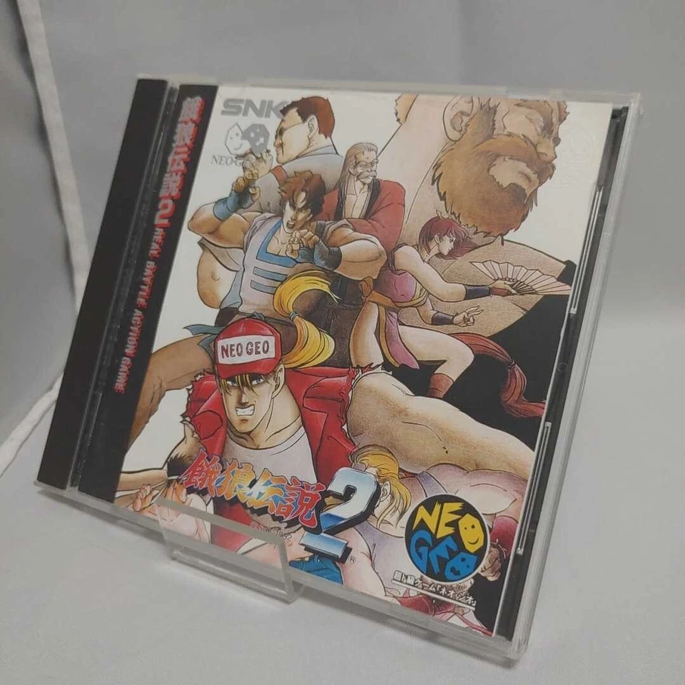 Garou Densetsu 2 (Fatal Fury 2) Neo Geo CD Authentic NeoGeo NGCD US Seller JP - Image 1 of 3