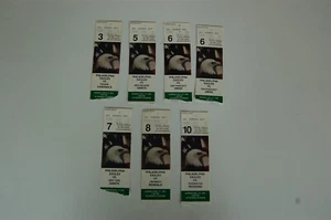 Group of 7 1991 Philadelphia Eagles Football Tickets - Picture 1 of 6