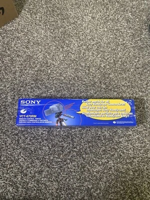 Trípode de control remoto Sony VCT-D670RM para cámaras y videocámaras nuevo Foto 1 de 4