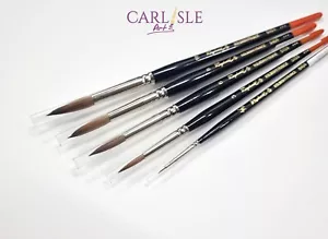 Raphael Kolinsky Red Sable Series 8404 Long Point - Choose Your Size - Photo 1 sur 3