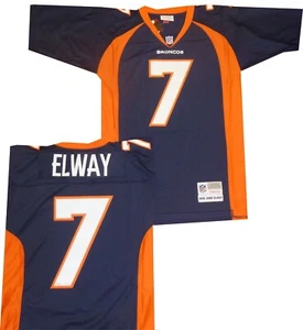 Denver Broncos John Elway Mitchell Ness Premier 7354A Jersey Navy New Tags - Picture 1 of 1