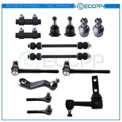 14 piezas para Dodge Ram 3500 1994-1999 2x2 suspensión barra de amarre brazo loca brazo Pitman Foto 1 de 4