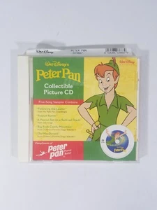 CD fotográfico Peter Pan de Walt Disney con 5 canciones. Promoción de mantequilla de maní Peter Pan - Imagen 1 de 7