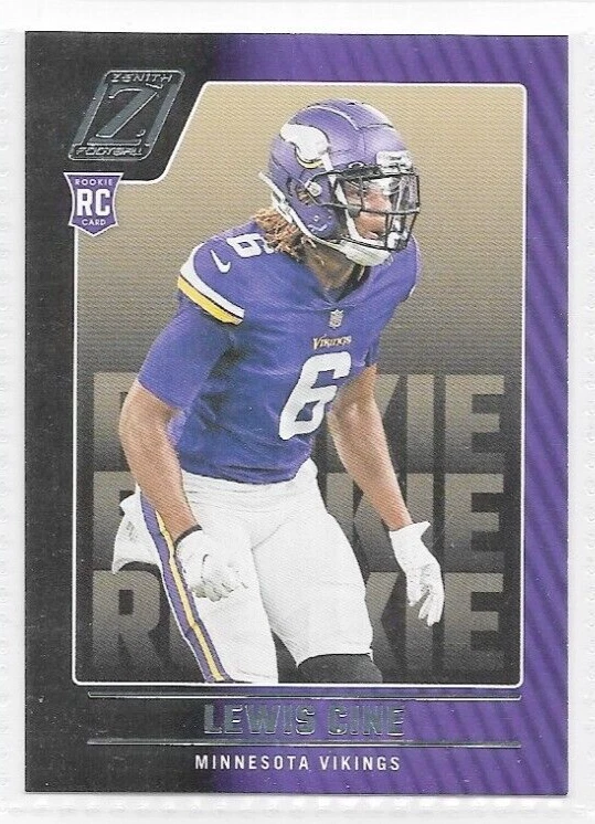 Lewis Cine Minnesota Vikings 2022 Zenith Football Rookie #185 - Image 1 of 1