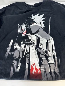 Men’s Anime Naruto Shippuden Graphic Tee Size 2XL - Picture 1 of 3