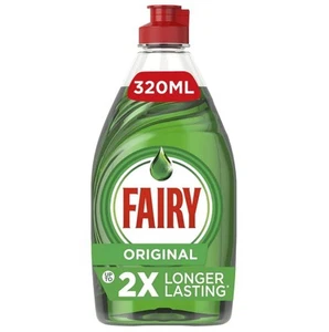 Fairy Washing Up Liquid 320Ml Original Pack 10 - 1015107X10 - Afbeelding 1 van 1