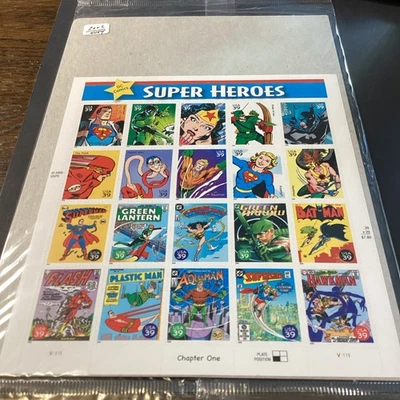Scott# 4084 Super Heroes" Sheet of 20 39¢ Stamps MNH-2006-NIP-US - Image 1 of 2