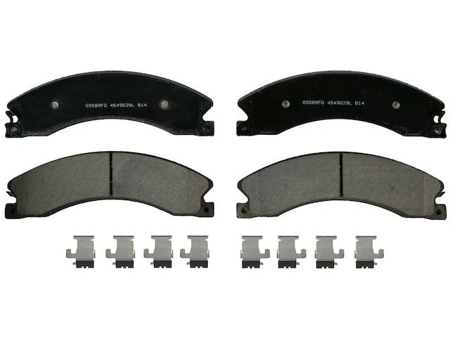 Brake Pad Set For 2011-2018 GMC Sierra 3500 HD 2012 2013 2014 2015 2016 YS485PN - Image 1 of 1