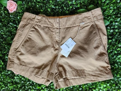 Pantalones cortos para mujer J.Crew caqui talla 0 nuevos con etiquetas Foto 1 de 4