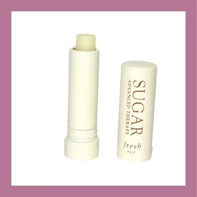 Bálsamo tratamiento labial terapia avanzada azúcar fresca transparente tamaño de viaje nuevo Foto 1 de 4