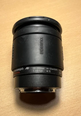 Tamron 28-200mm f3.8-5.6 lens CLEAN! Sony/Minolta A-mount - Image 1 of 4