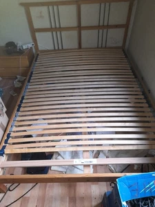 Bettgestell Weiß - Bild 1 von 2