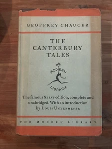 The Canterbury Tales von Chaucer Modern Library Inc, Erstausgabe 1929 - Bild 1 von 2