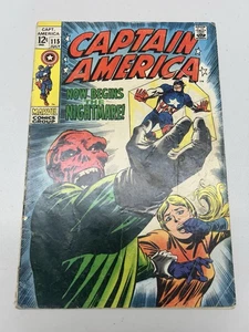 CAPTAIN AMERICA #115 MAIN COVER VARIANT (SILVER AGE) (MARVEL COMICS 1965) VG/VG+ - Bild 1 von 19
