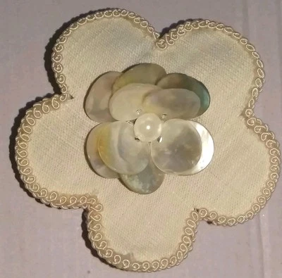 Haarklammer Blume groß, Handarbeit - Bild 1 von 3