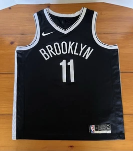 Brooklyn Nets Jersey Mens 48 L Black Nike Dri-Fit Kyrie Irving #11 Swingman NBA - Picture 1 of 13