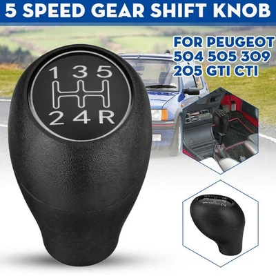 Palanca de cambios de 5 velocidades de plástico para Peugeot 504 505 309 205 GTI CTI Foto 1 de 4