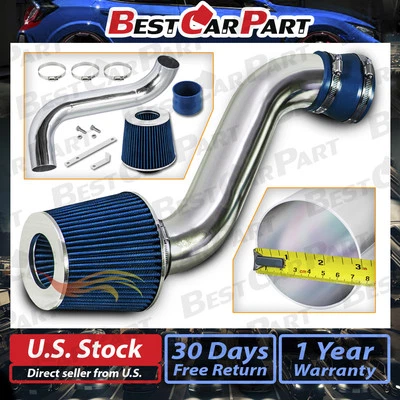 BCP AZUL Para 01-04 Subaru Outback 3.0L H6 Ram Curta Corrida Entrada de Ar + Filtro - Imagem 1 de 4