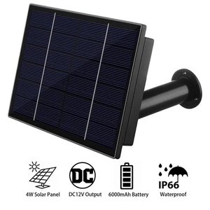 4W DC6V/12V Waterproof Portable Solar Panel Built-in Battery for Hunting Cameras - Picture 1 of 14