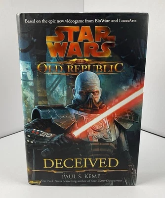 Star Wars the Old Republic Deceived Hardcover First Edition/First Printing Foto 1 de 4