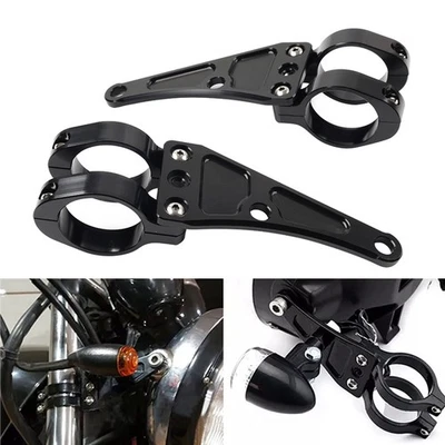 41MM Motorcycle Headlight Bracket Mount Clamp Fork Tube Holder For Harley - Image 1 of 4