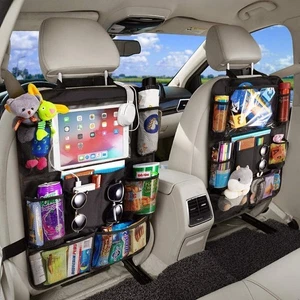 2x Auto Rückenlehnenschutz Auto Rücksitz Organizer für Kinder Autositzschon A6U6 - Bild 1 von 10
