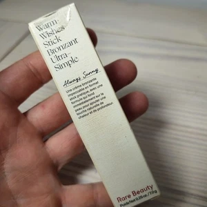Bronceador sin esfuerzo Rare Beauty Warm Wishes siempre soleado (0,25 oz) - Imagen 1 de 3
