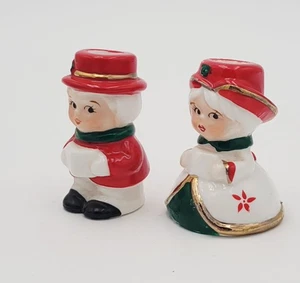 Holiday Memories Collector Ornaments Olde Time Caroler Candle Holders - Picture 1 of 10
