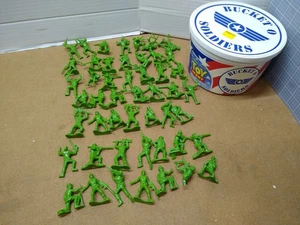 Disney Toy Story Bucket O Soldaten (49 grüne Soldaten, ohne Fallschirm) mit Eimer - Bild 1 von 10