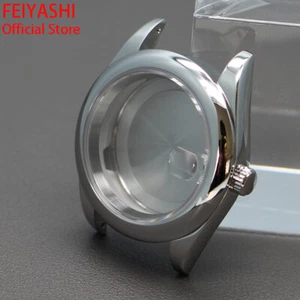 Caja de reloj AR capa cristal zafiro 36/39 mm acero inoxidable esfera nh35 nh36 28,5 mm - Imagen 1 de 38