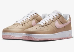 Nike Air Force 1 Low Lino Zapatillas 38.5 40 US 7.5 8.5 Rosa 845053-201 - Imagen 1 de 8