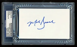 MARK GRACE SIGNED INDEX CARD MINT PSA/DNA SLABBED AUTOGRAPHED CHICAGO CUBS - Picture 1 of 1