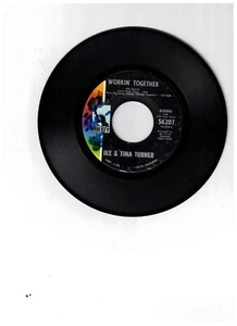 Ike & Tina Turner R&B 45 (Liberty 56207) Workin' Together PROMO - Picture 1 of 2