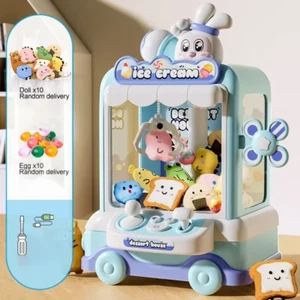 Big Size DIY Doll Machine Kids Coin Operated Play Game Mini Claw Catch Toy Crane - Picture 1 of 19