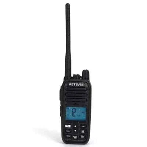 VHF Marine Walkie Talkie IP67 Waterproof Two-way Radio Station Handheld Eu plug - Picture 1 of 7