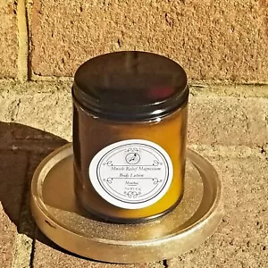 Muscle Relief Menthol Magnesium Butter Cream Topical Lotion Pain Relief Tension - Picture 1 of 6