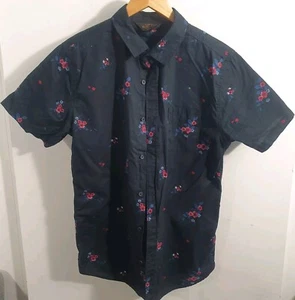 Vintage Re Mastered Cotton On Short Sleeve Floral Shirt Sz M - Picture 1 of 6