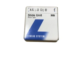 Nippon Bearing AKS 16UU Linear Block Type Slide Unit - Imagen 1 de 7